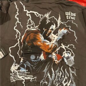 Darc Sport SON OF ODIN Thor WOLF GREY Hoodie